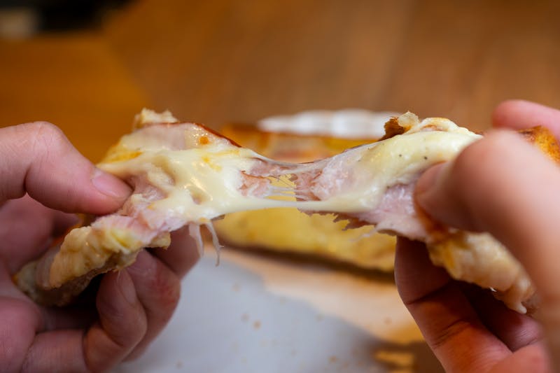 Cheesy bread at Mod Pizza restaurant