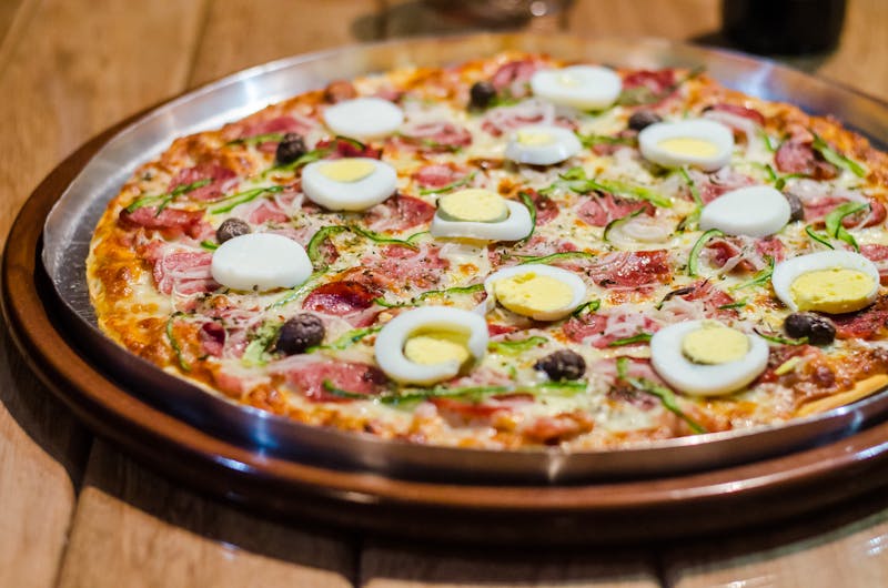 Salads and sides for pizza catering